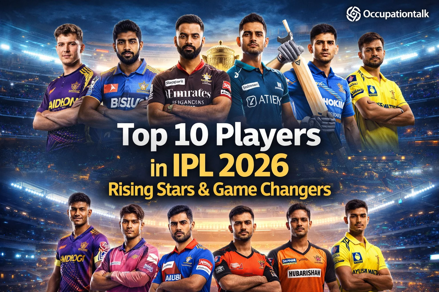 Top 10 Players in IPL 2026: Rising Stars & Game Changers