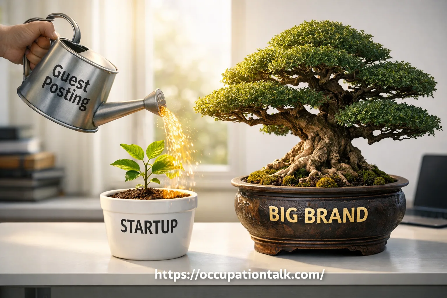 How Guest Posting Helps New Websites Compete with Big Brands