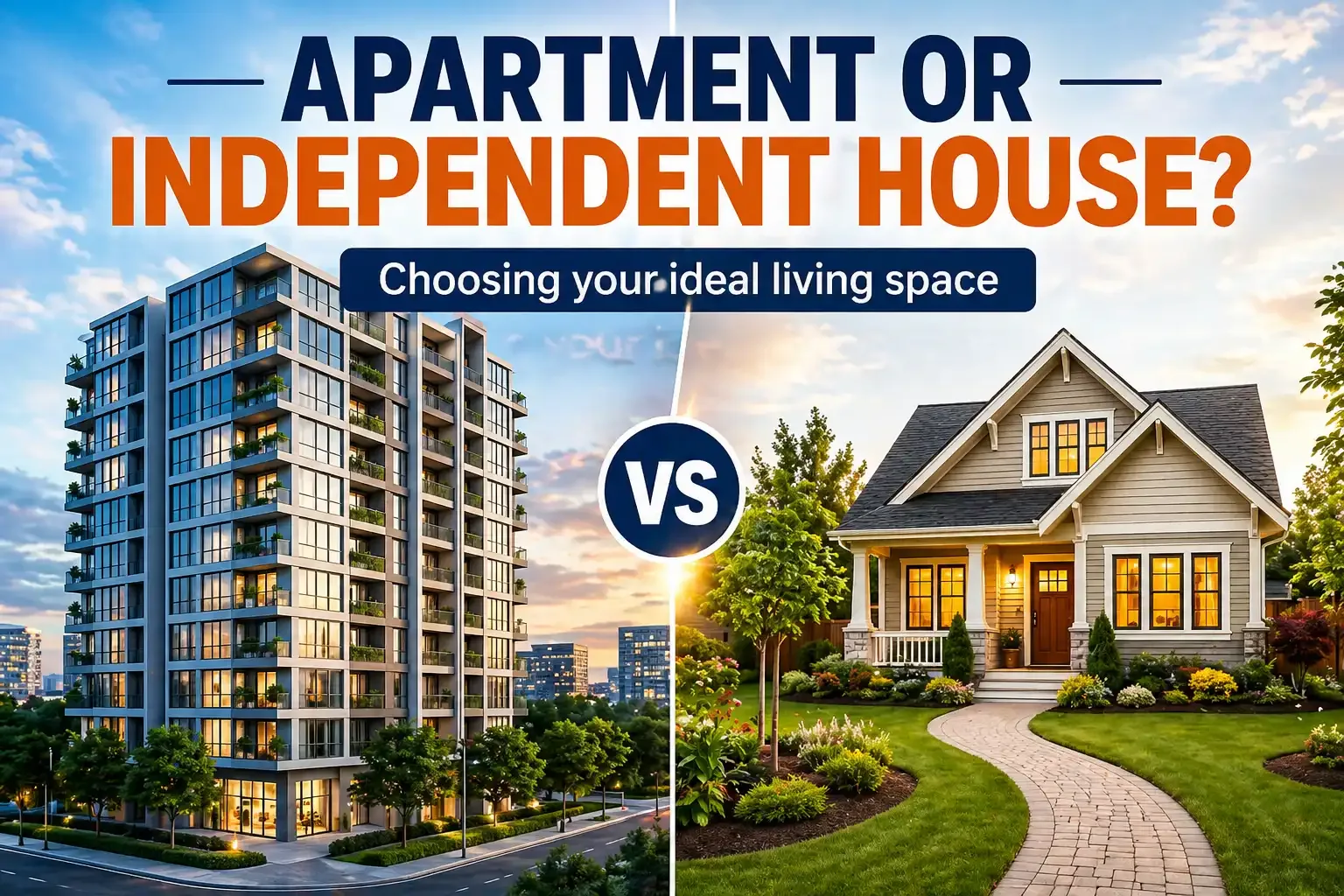 Apartment or Independent House? Most Families Get This Wrong
